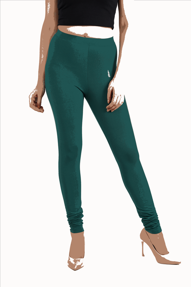 Dark Green Women Leggings