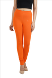 Orange Women Leggings