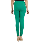 Green Women Leggings