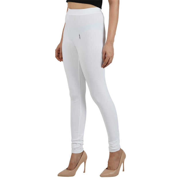 White Women Leggings