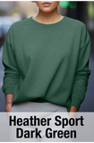 Heather Sport Dark Green Sweatshirt