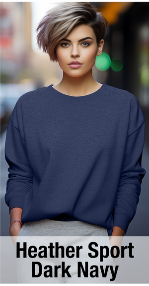 Heather Sport Dark Navy Sweatshirt