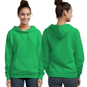 Irish Green Hoodie with Kangaroo Pocket