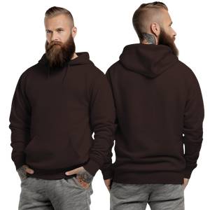 Dark Chocolate Hoodie with Kangaroo Pocket