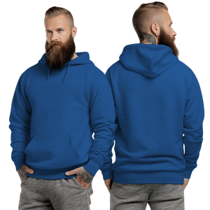 Heather Sport Royal Hoodie with Kangaroo Pocket