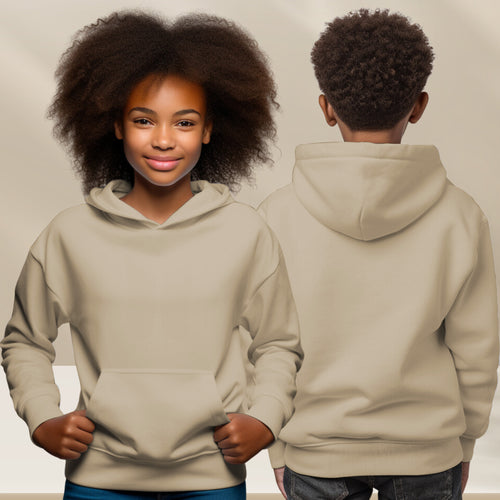 Sand Hoodie with Kangaroo Pocket