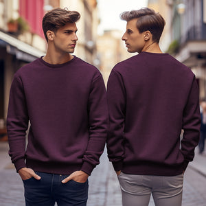 Heather Sport Dark Maroon Sweatshirt