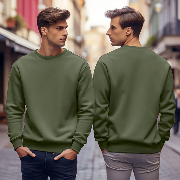 Military Green Sweatshirt