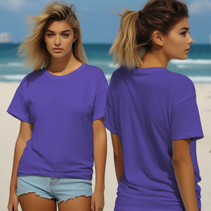 Lilac T-Shirt -MOQ 50 pcs