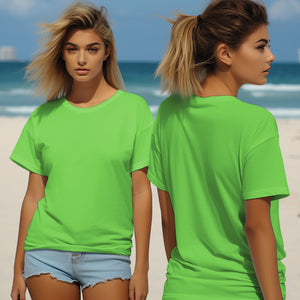 Lime T-Shirt -MOQ 50 pcs