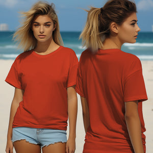 Tangerine T-Shirt -MOQ 50 pcs