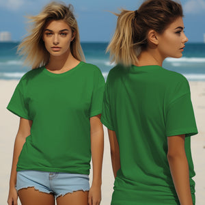 Turf Green T-Shirt -MOQ 50 pcs
