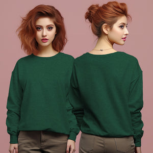 Heather Sport Dark Green Sweatshirt