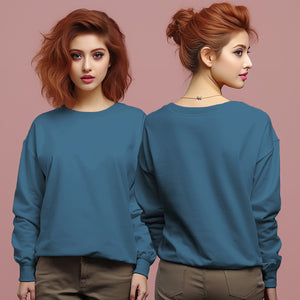 Indigo Blue Sweatshirt