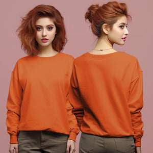 Orange Sweatshirt