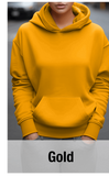 Gold Hoodie with Kangaroo Pocket