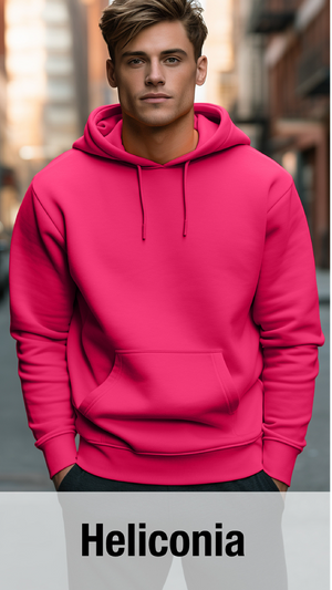 Heliconia Hoodie with Kangaroo Pocket