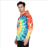 Spiral Mult colour Hoodie