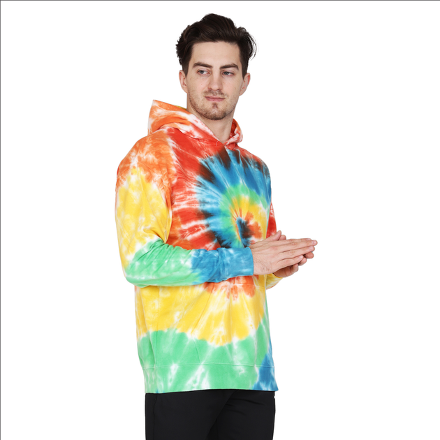 Spiral Mult colour Hoodie