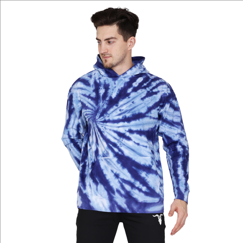 Spiral Blue Hoodie