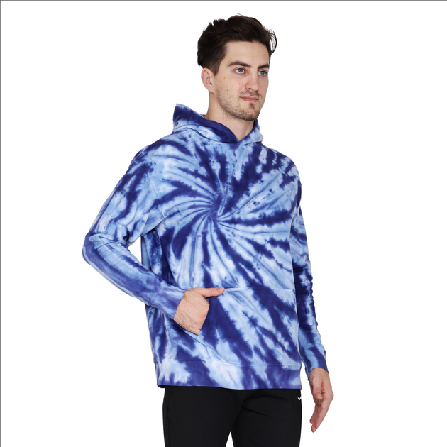 Spiral Blue Hoodie