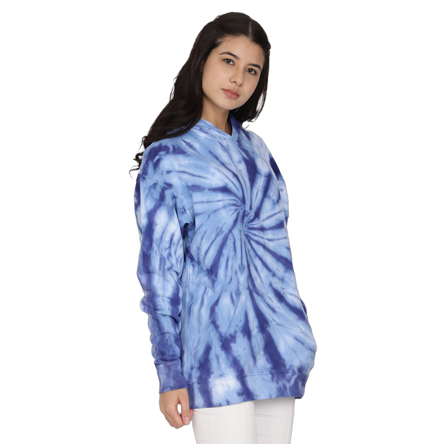 Spiral Blue Hoodie