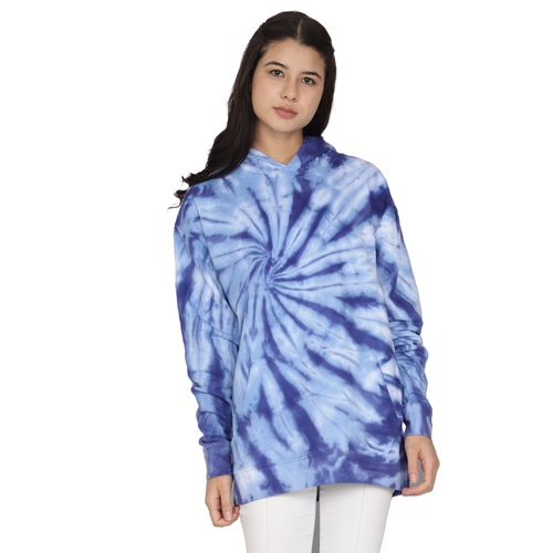 Spiral Blue Hoodie