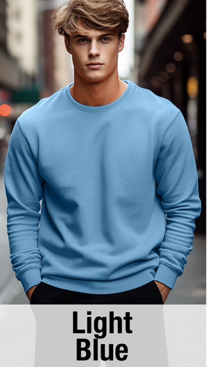 Light Blue Sweatshirt