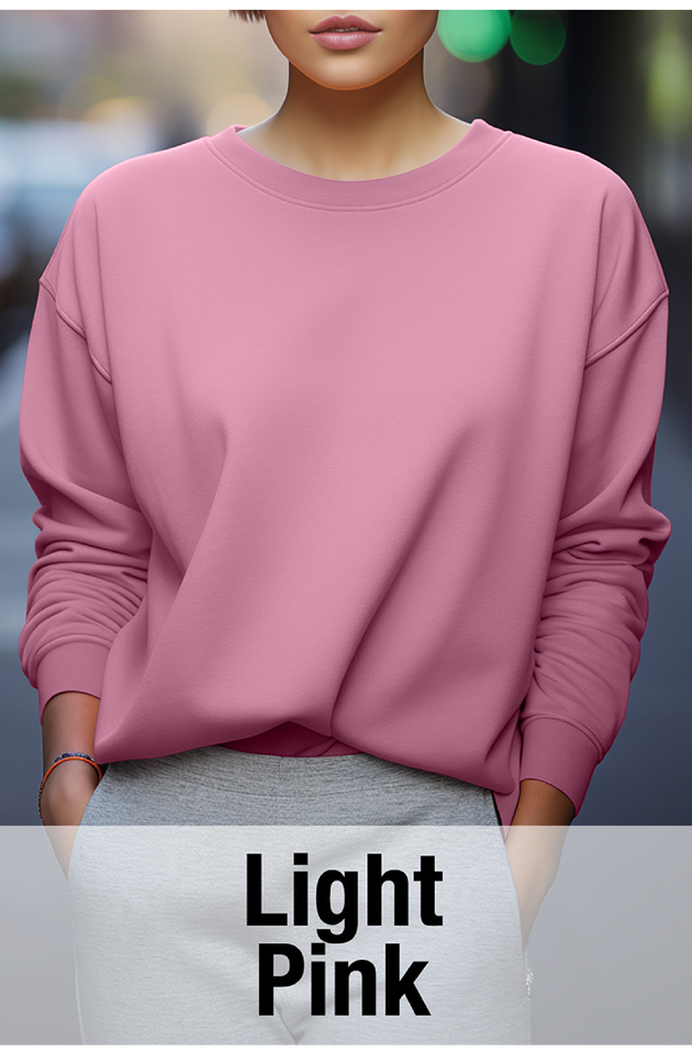 Light Pink Sweatshirt