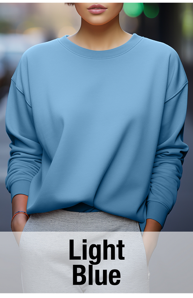 Light Blue Sweatshirt