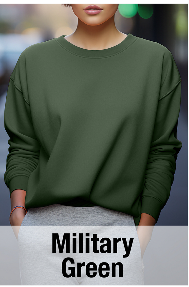 Military Green Sweatshirt