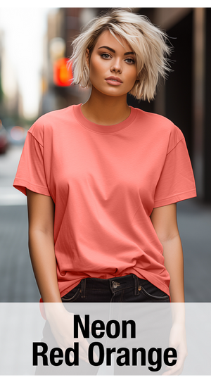 Neon Red Orange T-Shirt