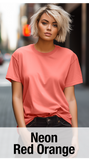 Neon Red Orange T-Shirt