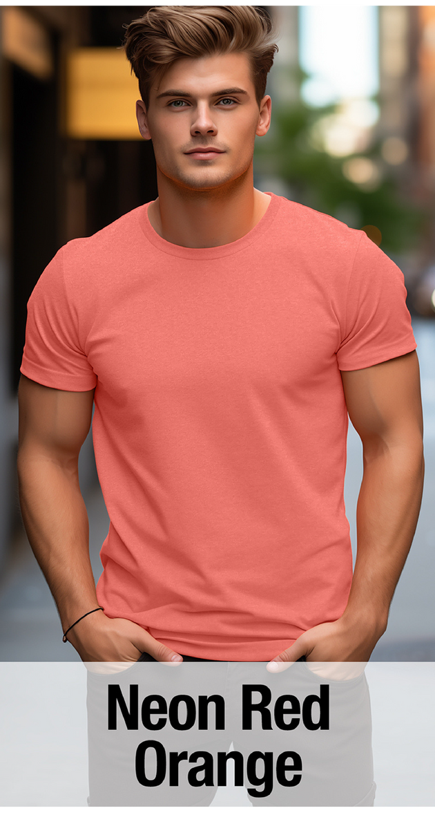 Neon Red Orange T-Shirt