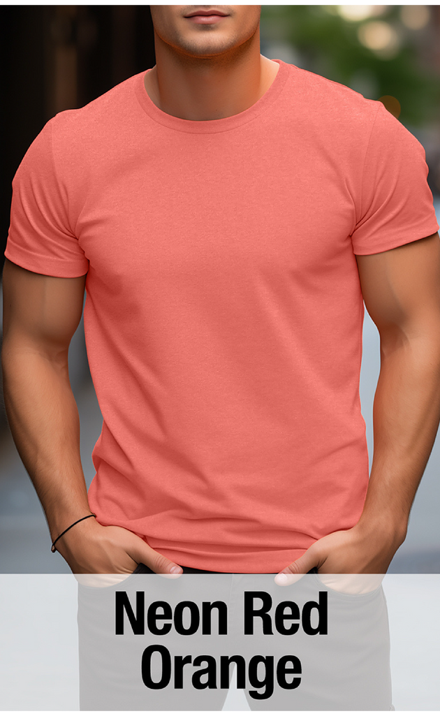 Neon Red Orange T-Shirt