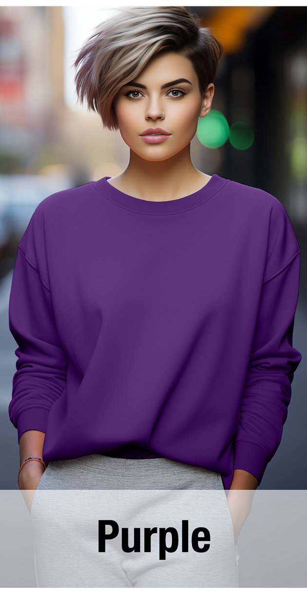 Purple Sweatshirt