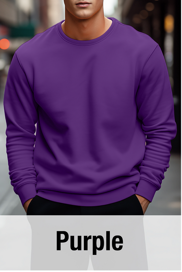 Purple Sweatshirt