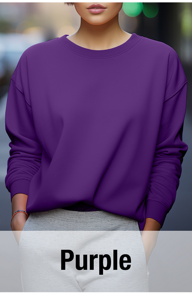 Purple Sweatshirt