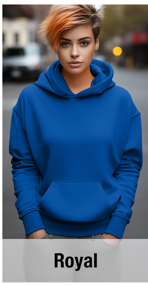 Royal Hoodie with Kangaroo Pocket