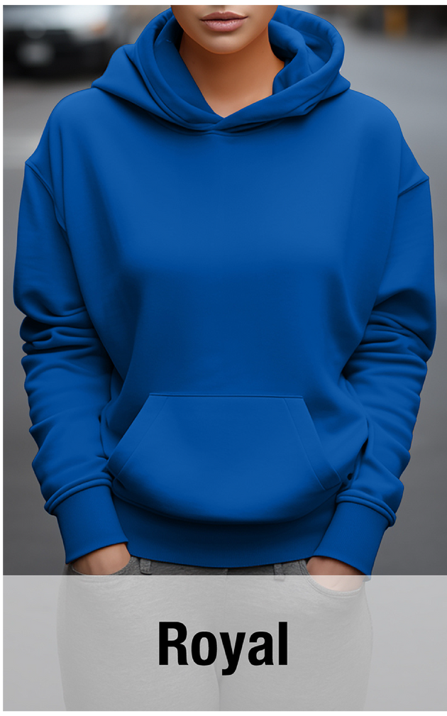 Royal Hoodie with Kangaroo Pocket