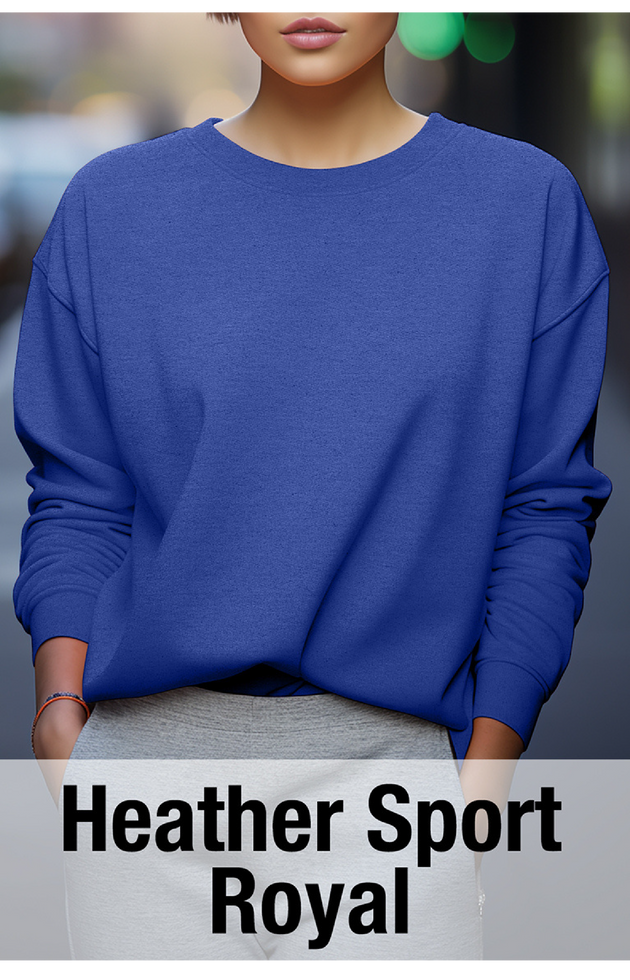 Heather Sport Royal Sweatshirt