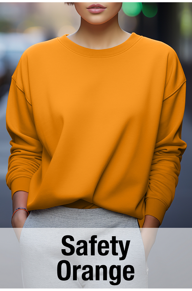 Safety Orange Sweatshirt