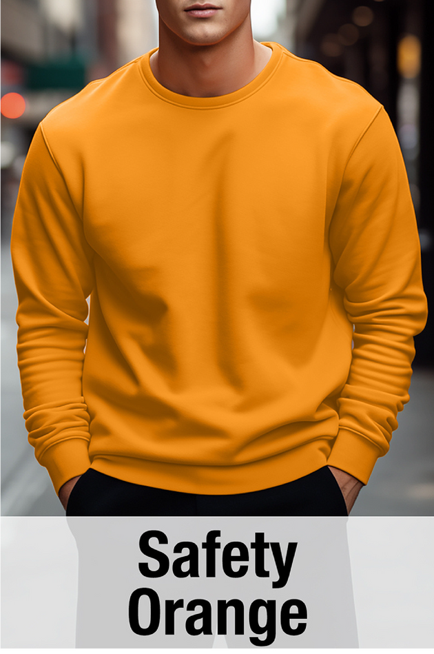 Safety Orange Sweatshirt