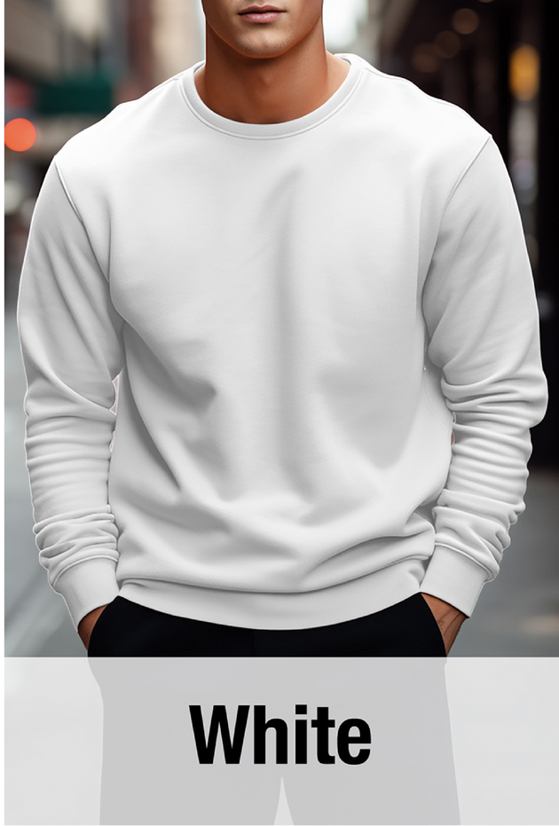 White Sweatshirt