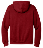 Antique Cherry Red Hoodie with Kangaroo Pocket-MOQ 50 pcs