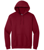 Cardinal Red Hoodie with Kangaroo Pocket