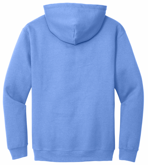 Carolina Blue Hoodie with Kangaroo Pocket-MOQ 50 pcs