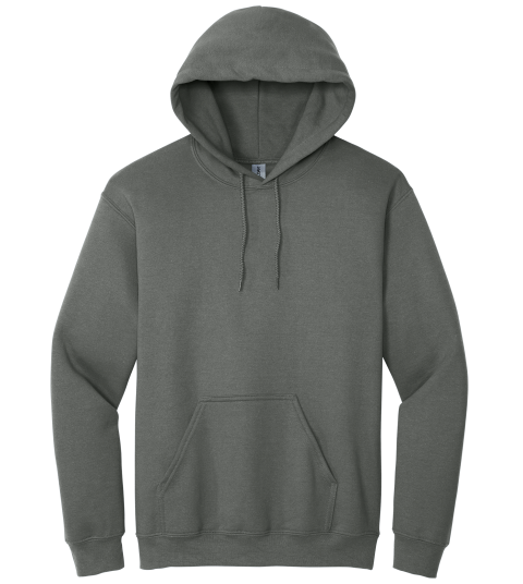 Charcoal Hoodie with Kangaroo Pocket