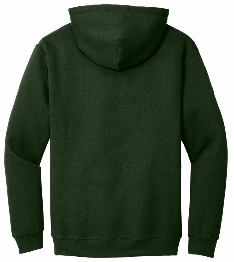 Forest Green Hoodie with Kangaroo Pocket