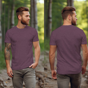 Heather Maroon T-Shirt